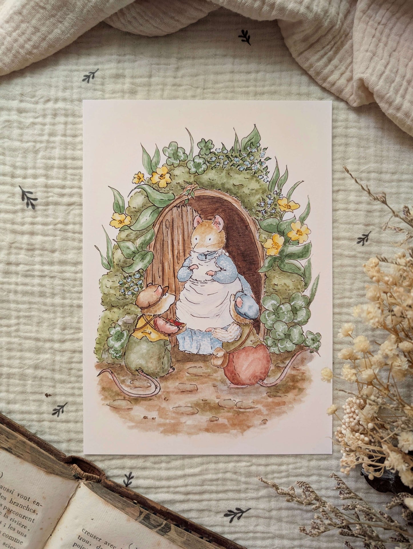 Illustration "Porte à Porte"