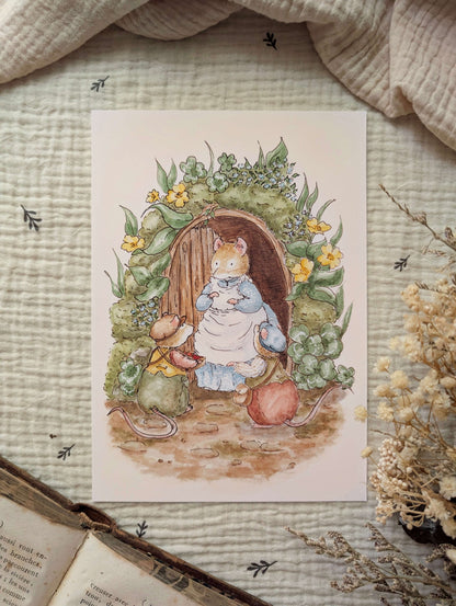 Illustration "Porte à Porte"
