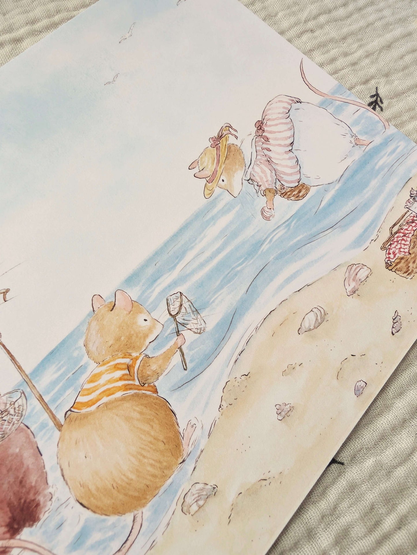 Illustration "Pêche à Pied"
