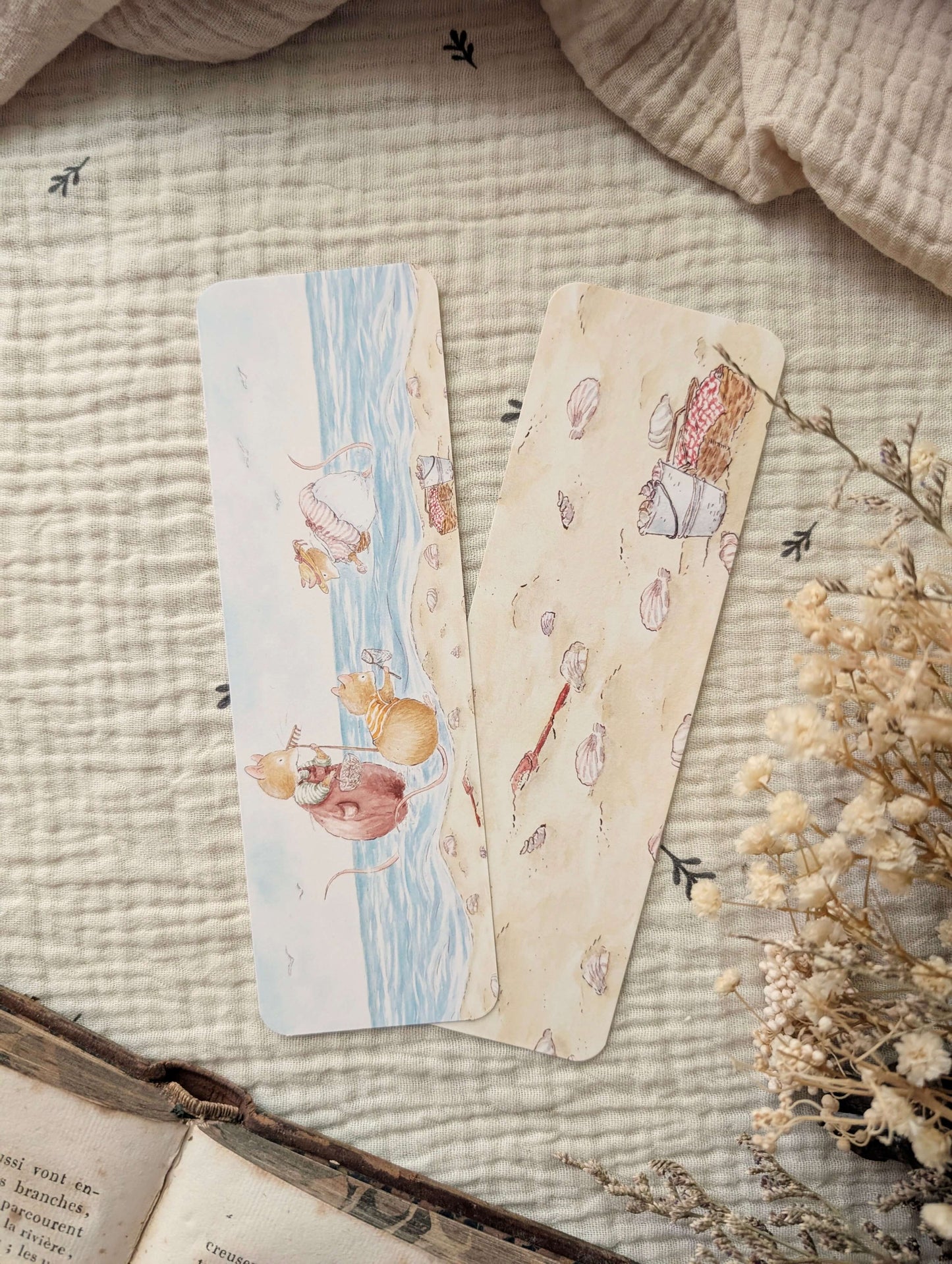 Marque-page "Pêche à Pied"