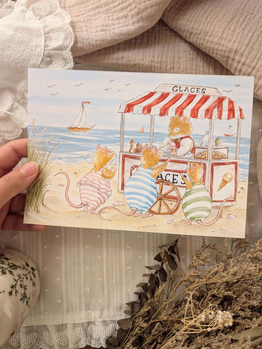 Illustration "Marchand de Glaces"