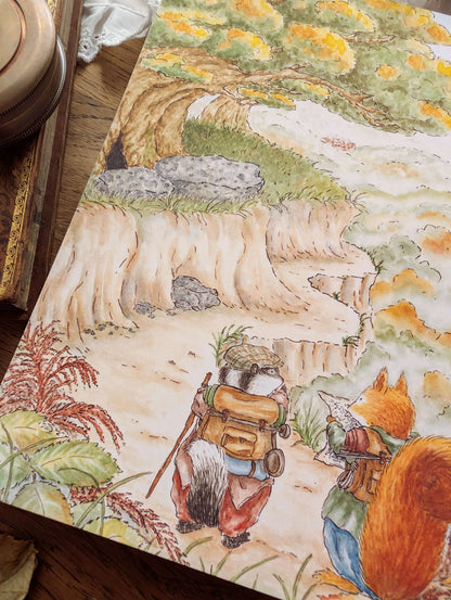 Illustration "Un Long Voyage"