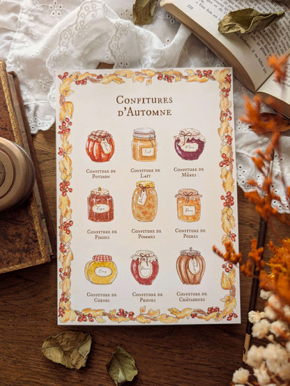 Illustration "Confitures d'Automne"