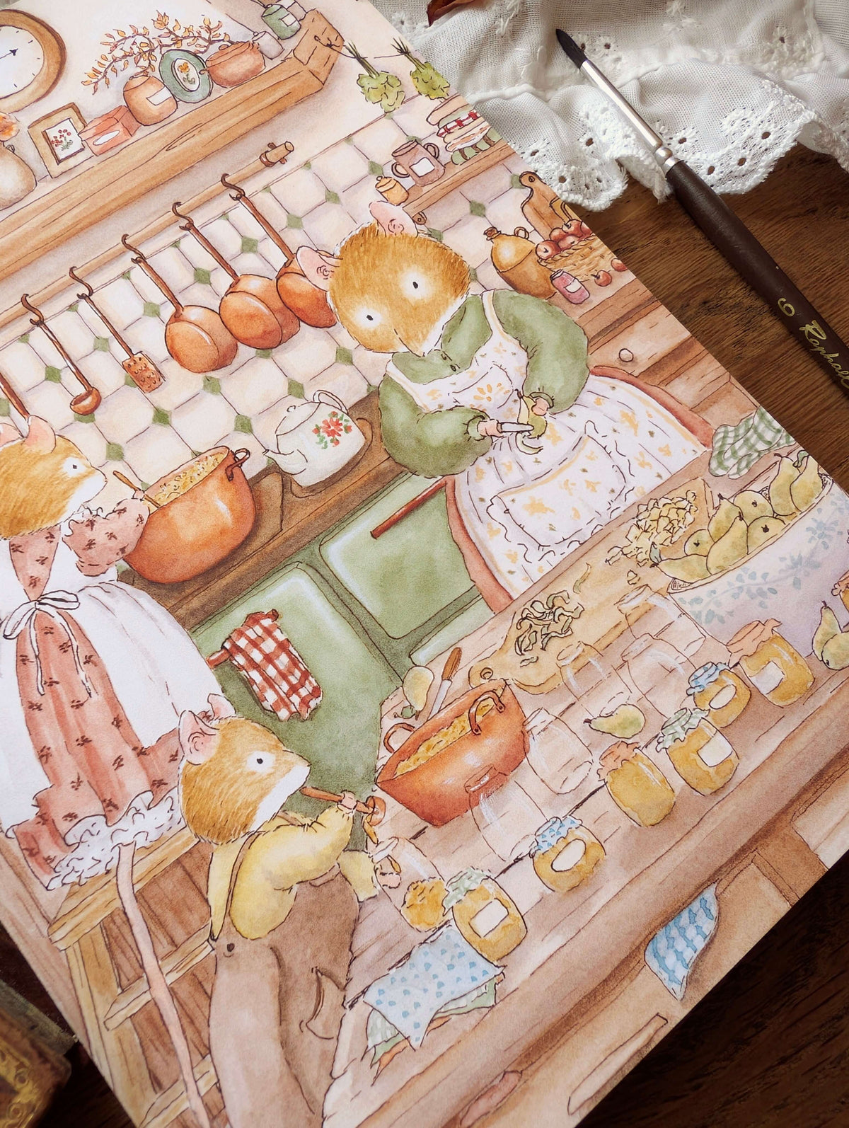 Illustration "Après-midi Confiture"