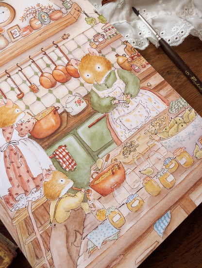 Illustration "Après-midi Confiture"