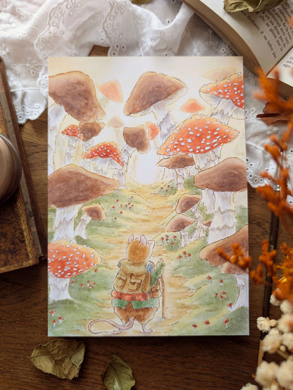 Illustration "La Forêt de Champignons"