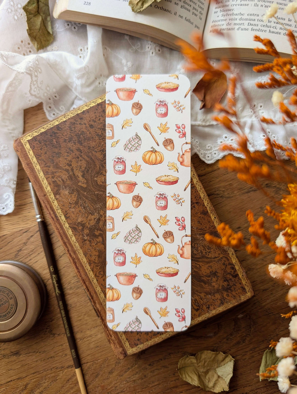 Marque-page "Automne en Cuisine"