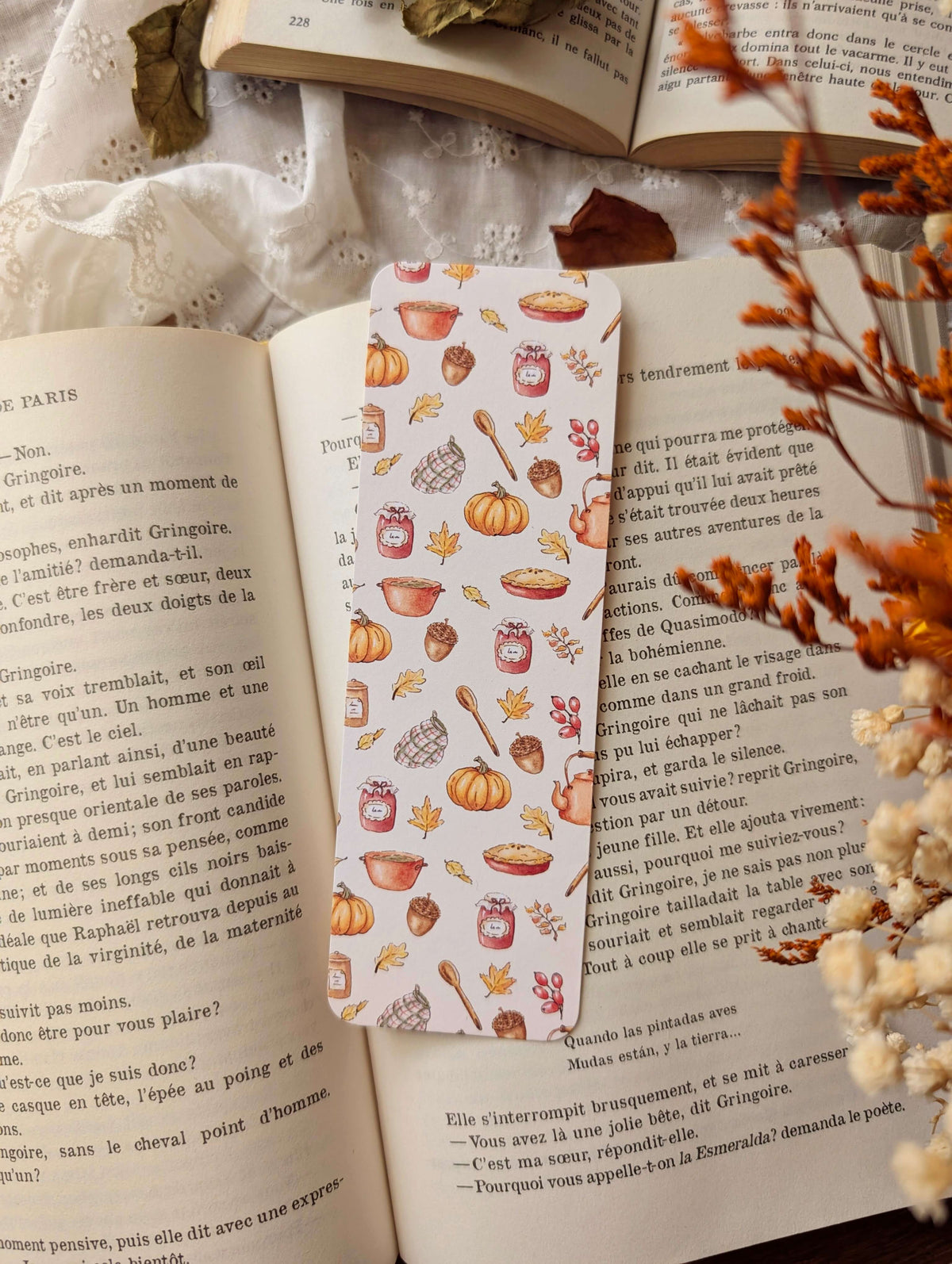 Marque-page "Automne en Cuisine"