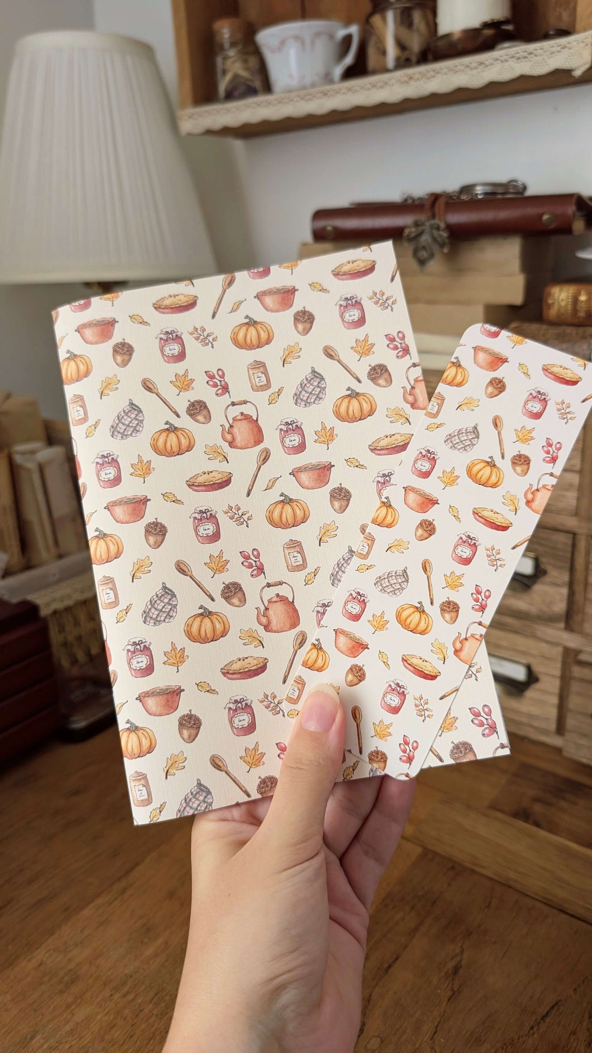 Marque-page "Automne en Cuisine"