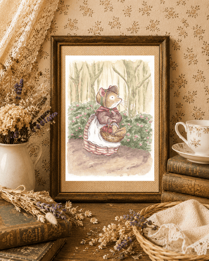 Illustration "Retour du Marché"